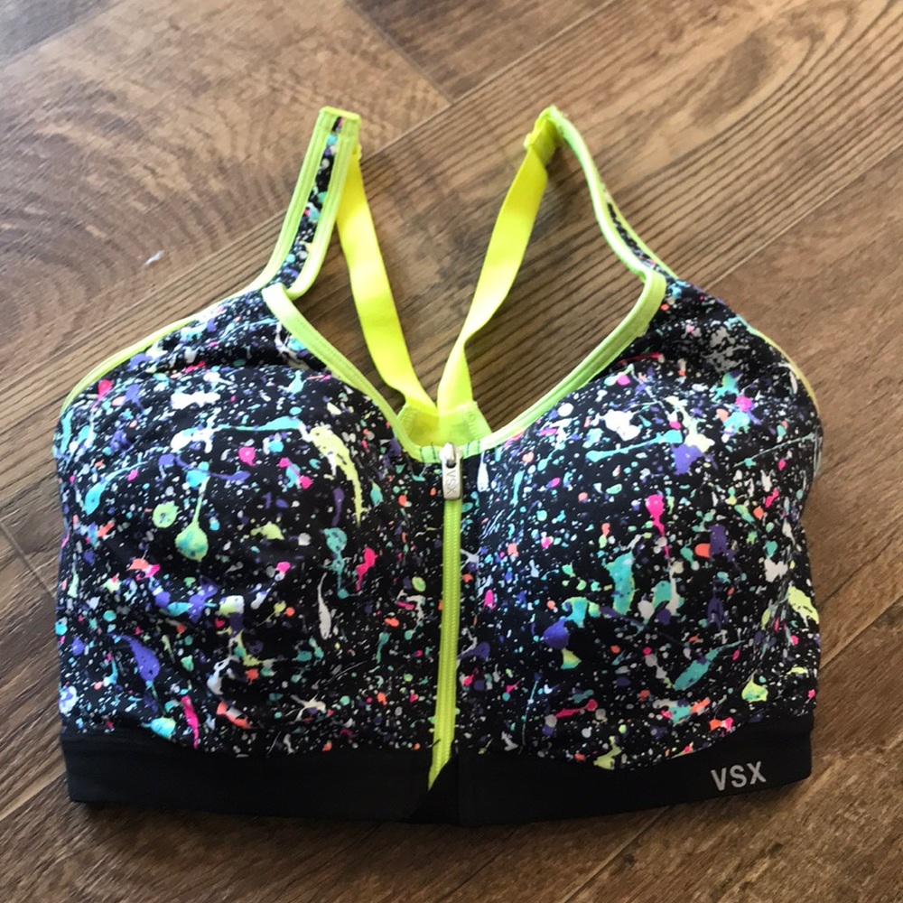 Victoria’s Secret Paint Splatter Sports Bra